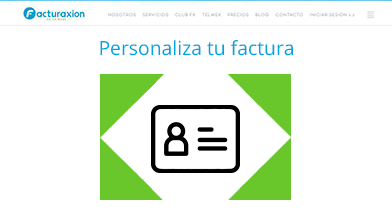 personaliza factura